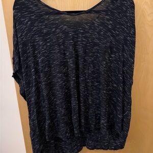 Calvin Klein Performance Black and Gray Top